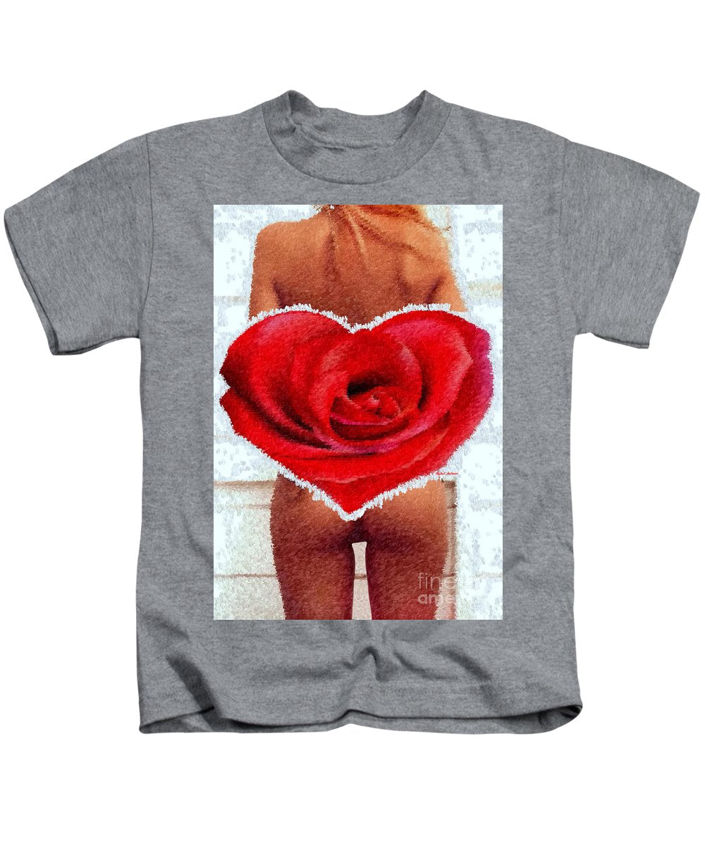 Valentines Pinup - Kids T-Shirt