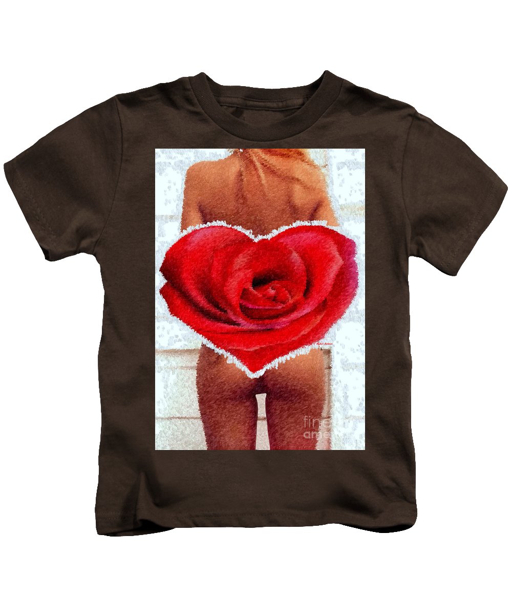 Valentines Pinup - Kids T-Shirt