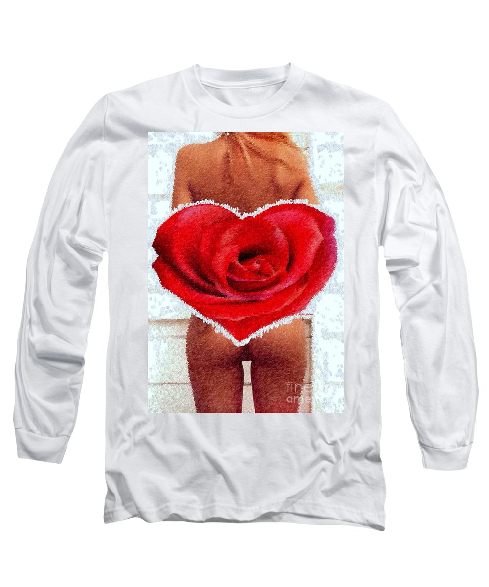 Valentines Pinup - Long Sleeve T-Shirt