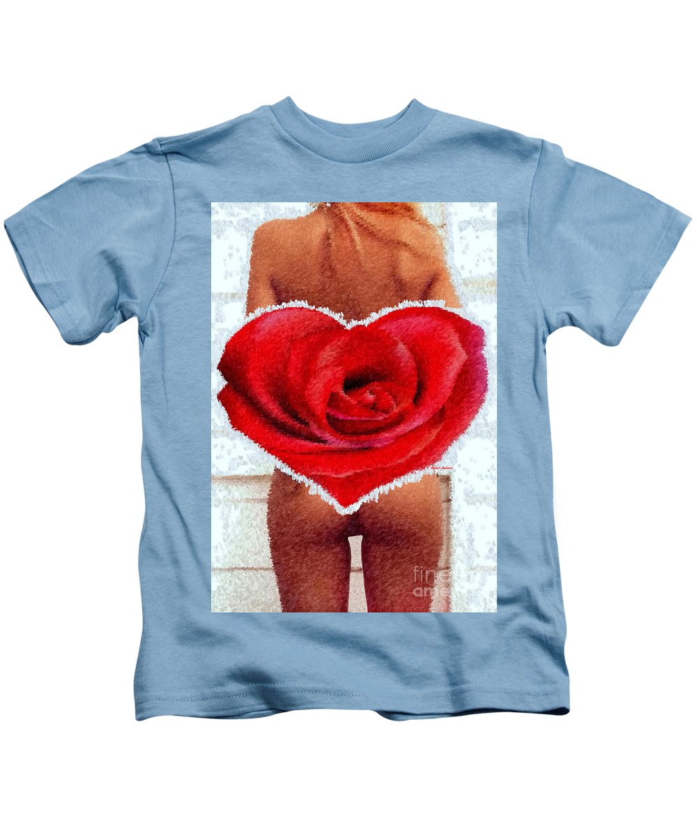 Valentines Pinup - Kids T-Shirt