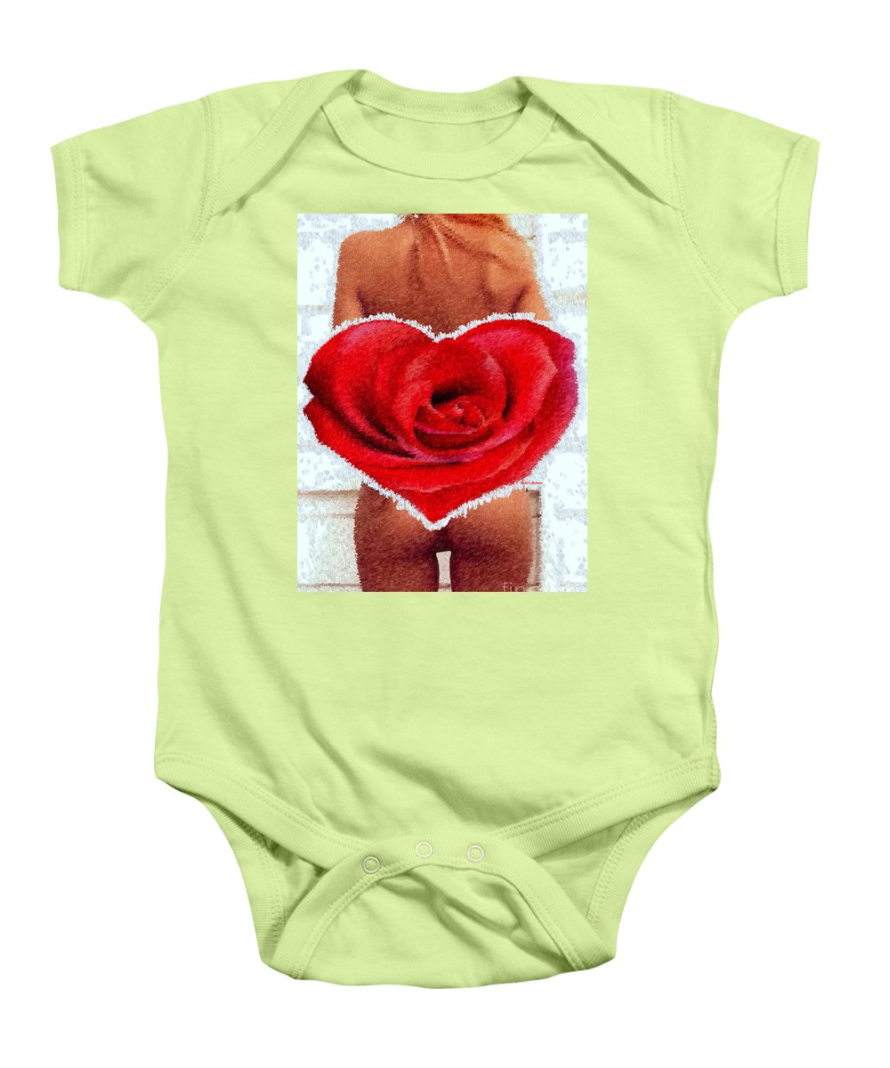 Valentines Pinup - Baby Onesie