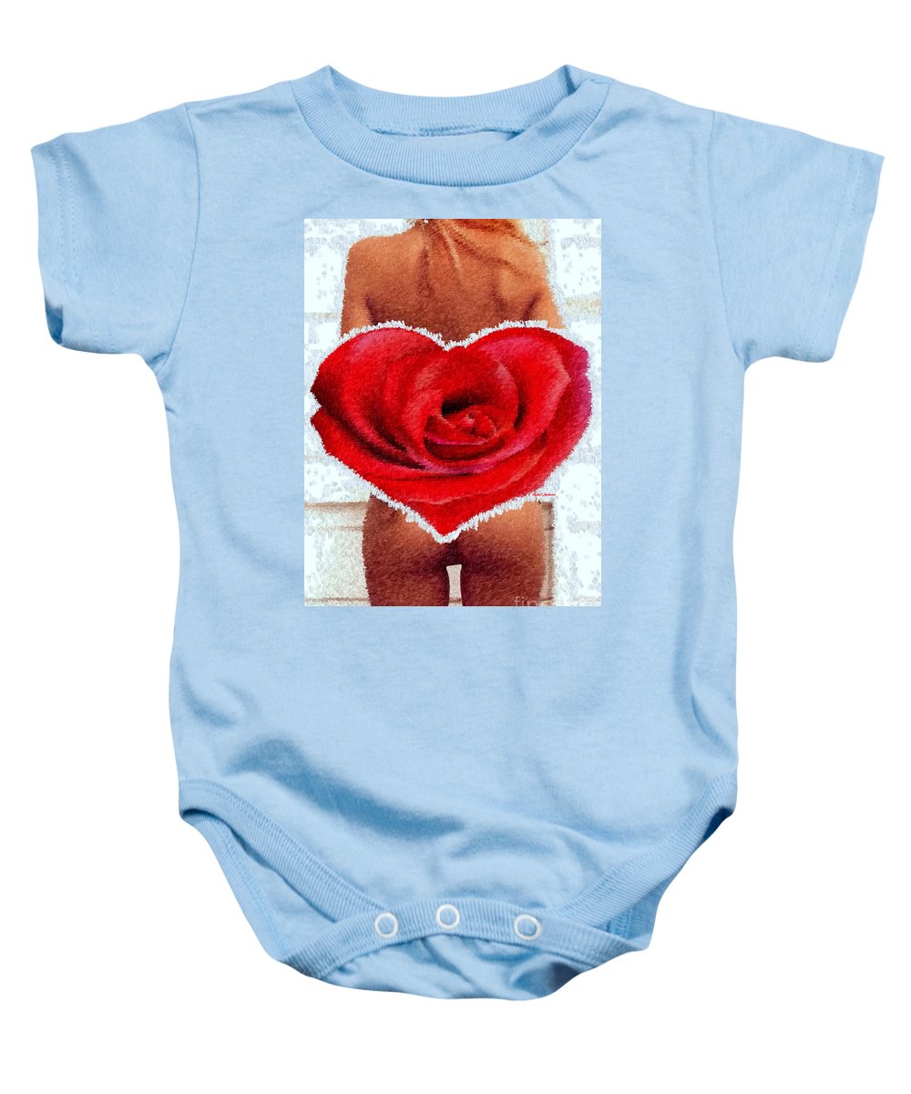 Valentines Pinup - Baby Onesie