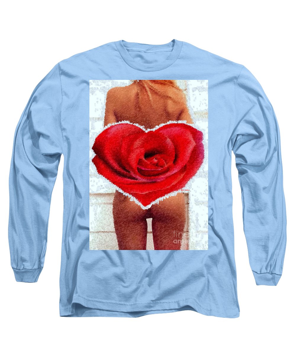 Valentines Pinup - Long Sleeve T-Shirt