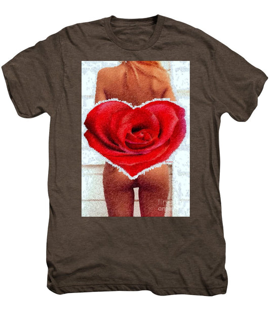 Valentines Pinup - Men's Premium T-Shirt