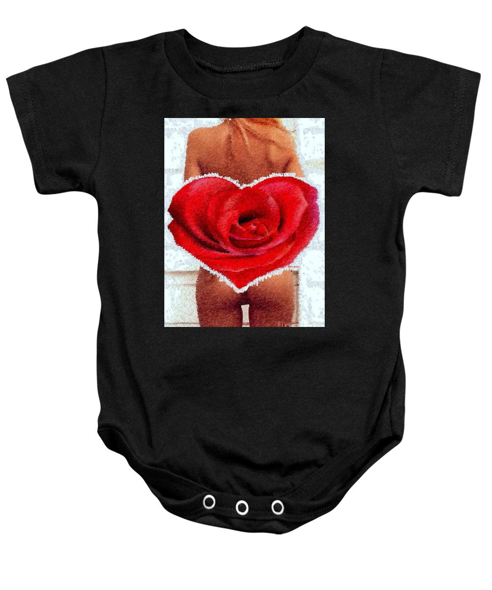 Valentines Pinup - Baby Onesie