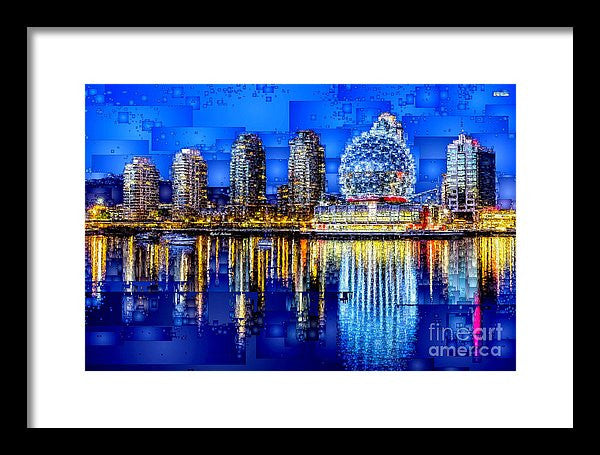 Framed Print - Vancouver British Columbia Canada