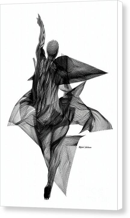 Veiled Grace - Canvas Print