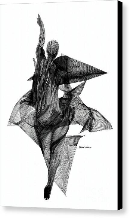 Veiled Grace - Canvas Print