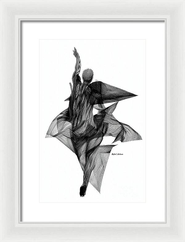 Veiled Grace - Framed Print