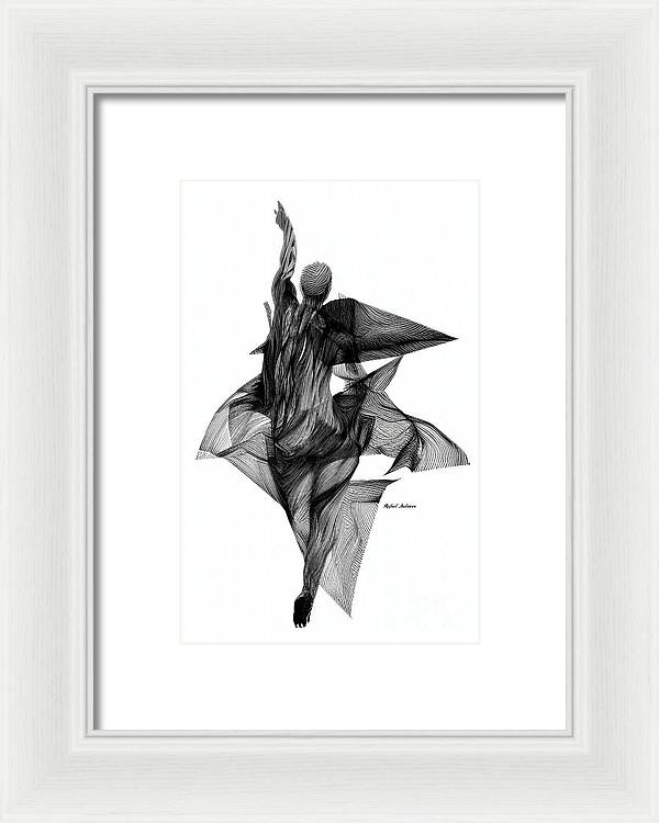 Veiled Grace - Framed Print