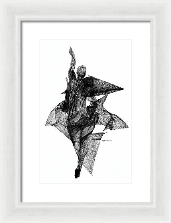 Veiled Grace - Framed Print