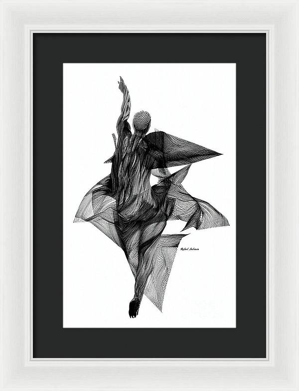 Veiled Grace - Framed Print