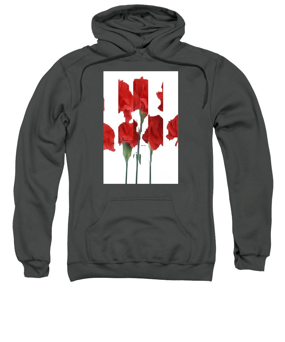 Sweatshirt - Vertical Flowers