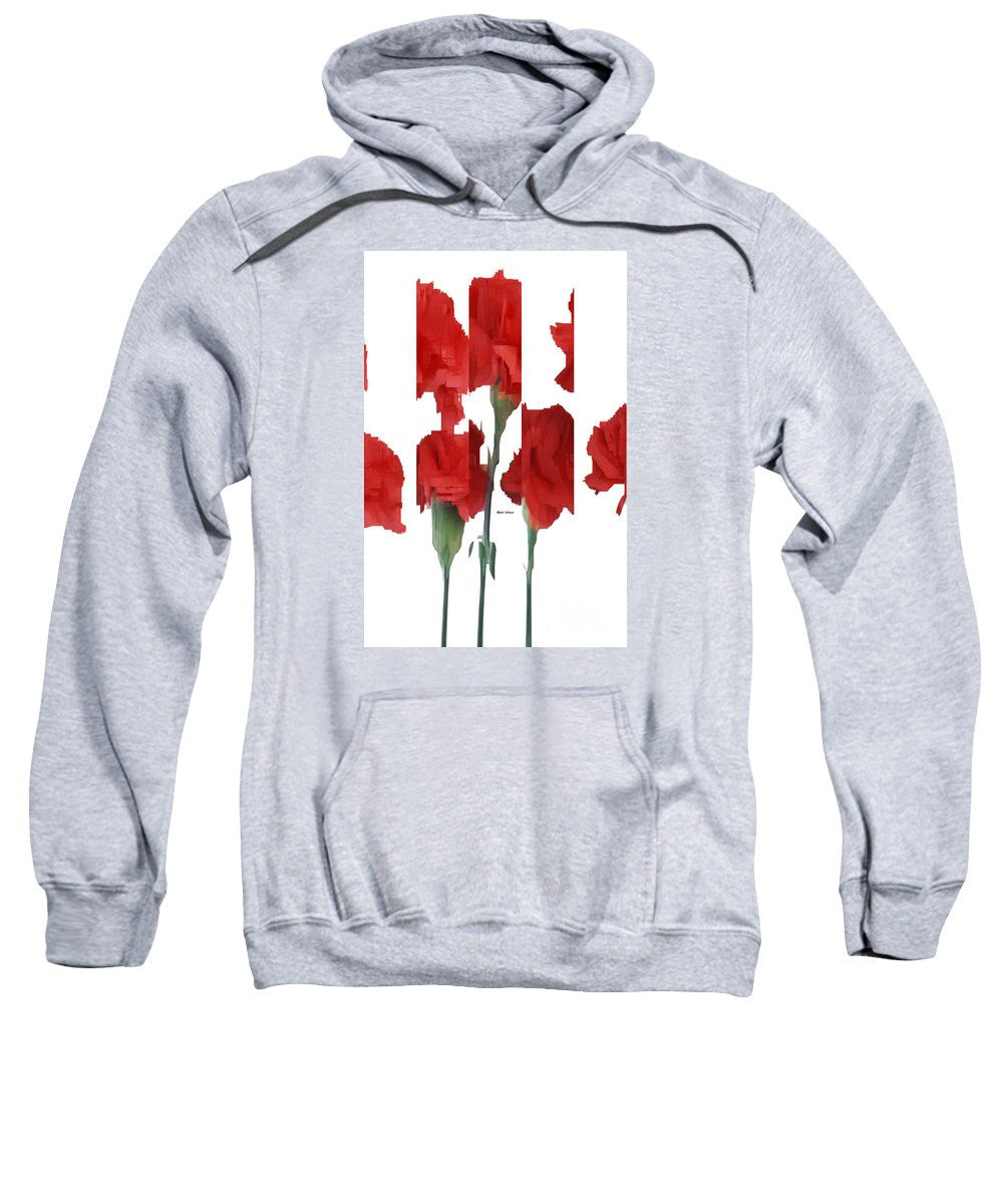 Sweatshirt - Vertical Flowers