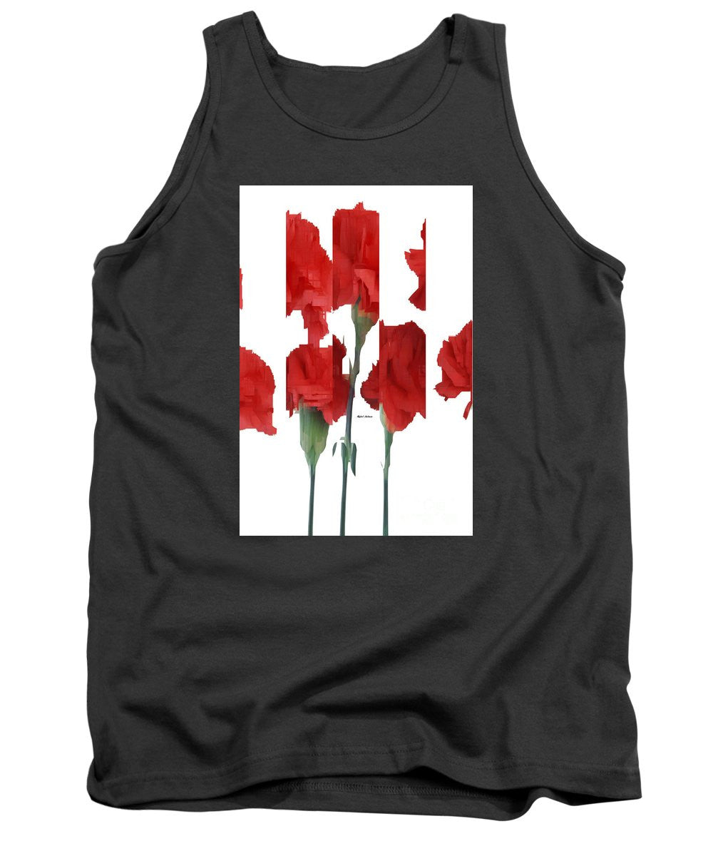 Tank Top - Vertical Flowers