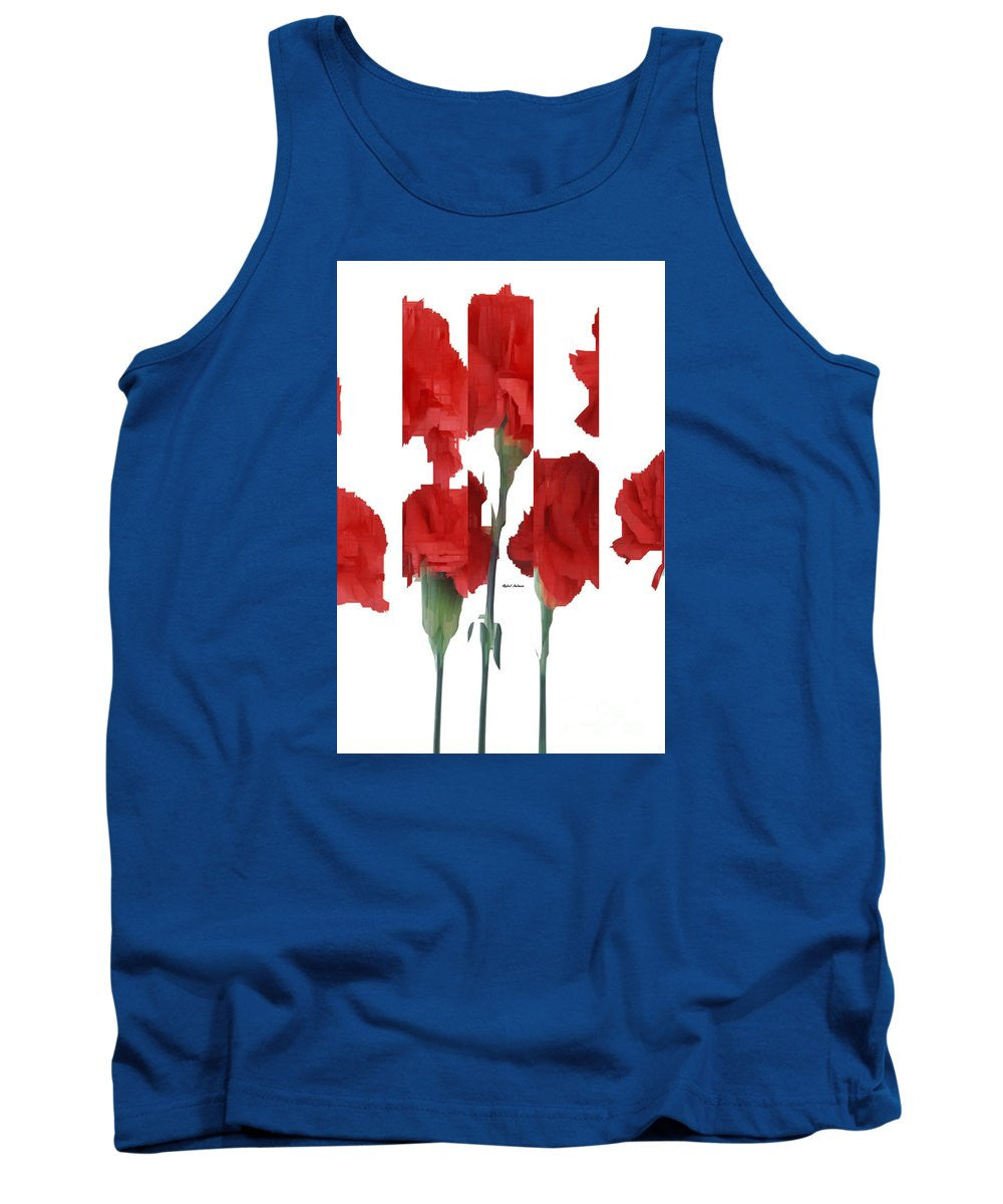 Tank Top - Vertical Flowers