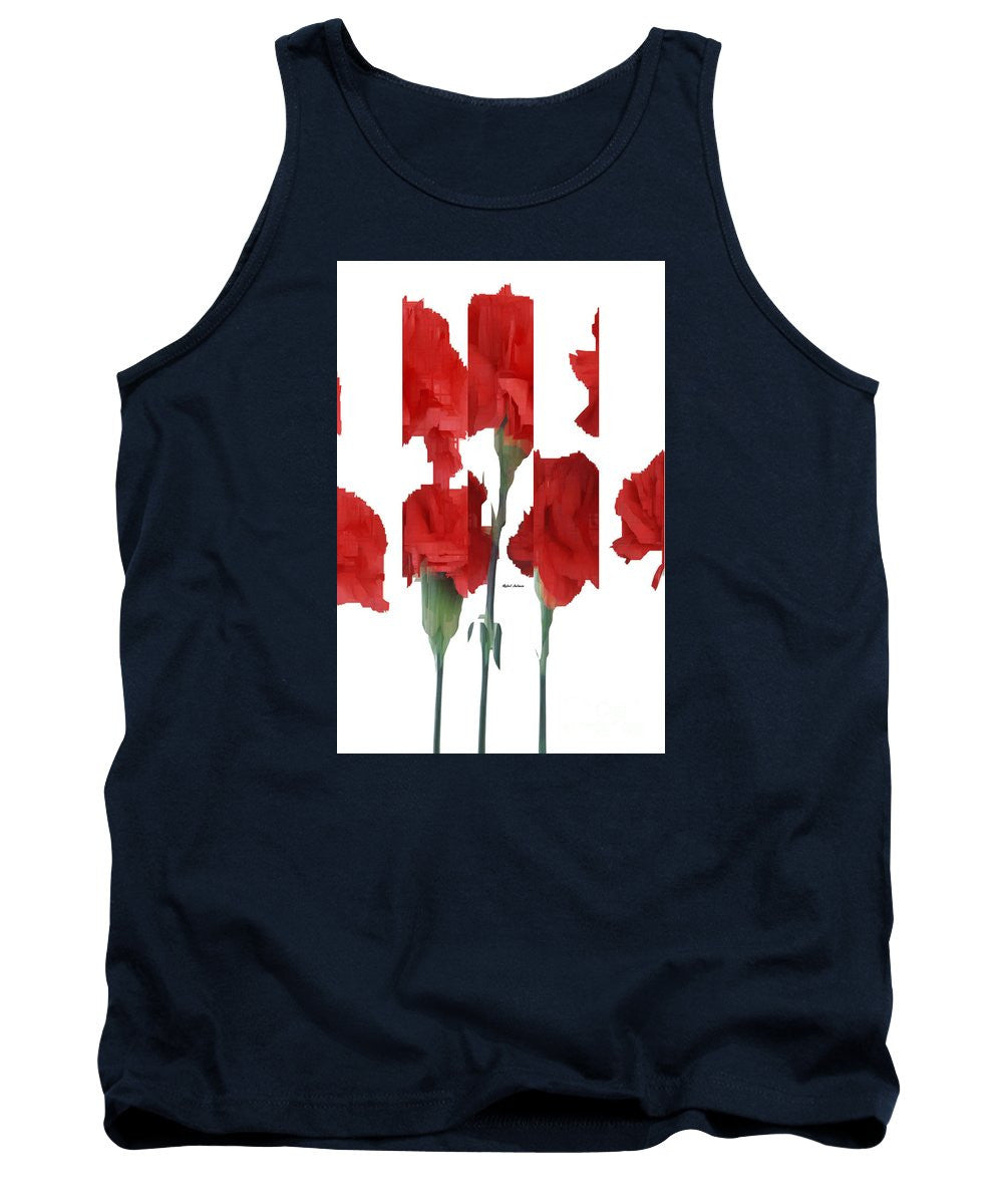 Tank Top - Vertical Flowers