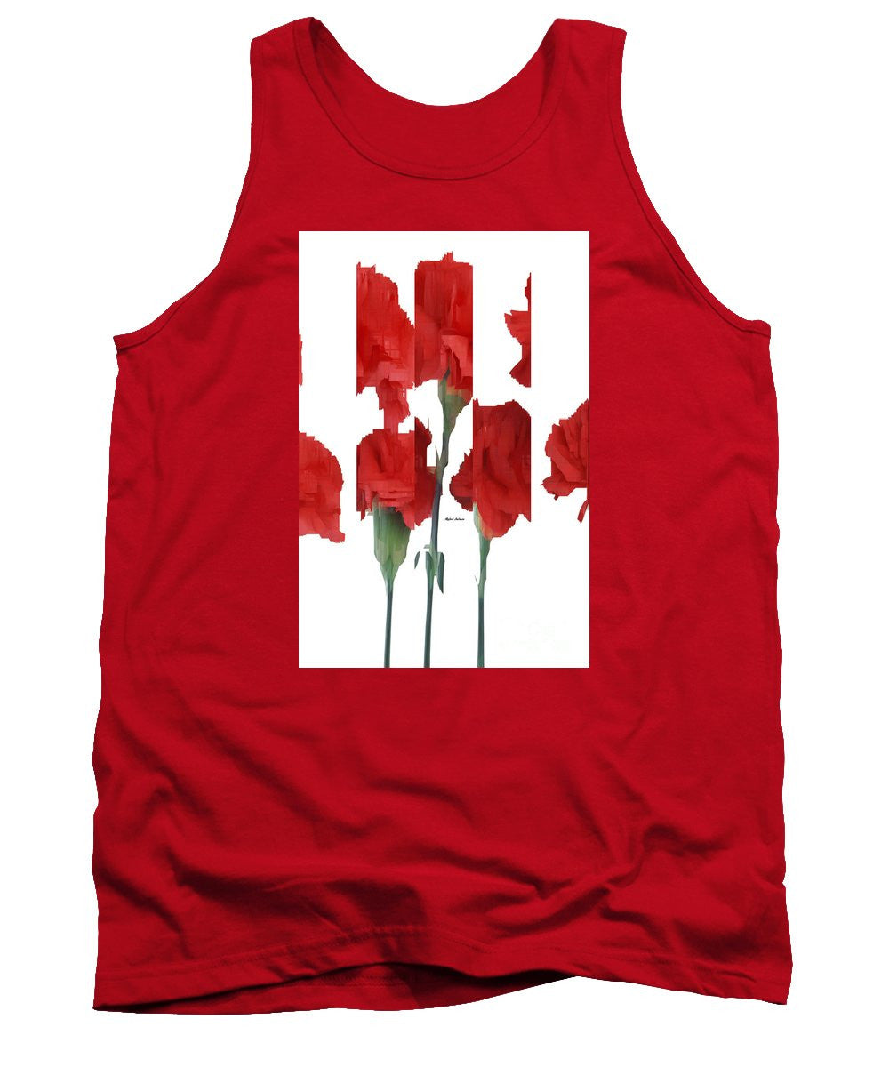 Tank Top - Vertical Flowers