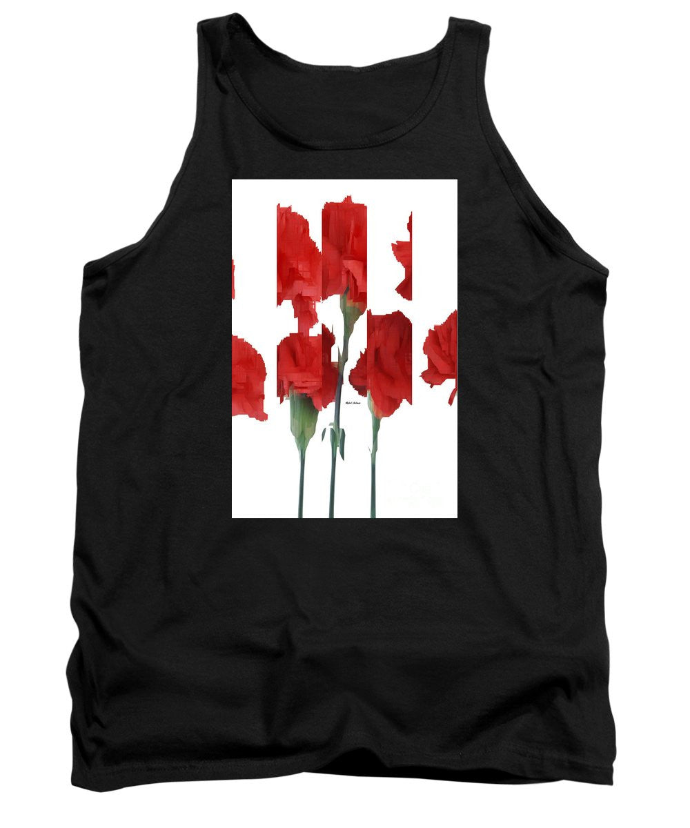 Tank Top - Vertical Flowers