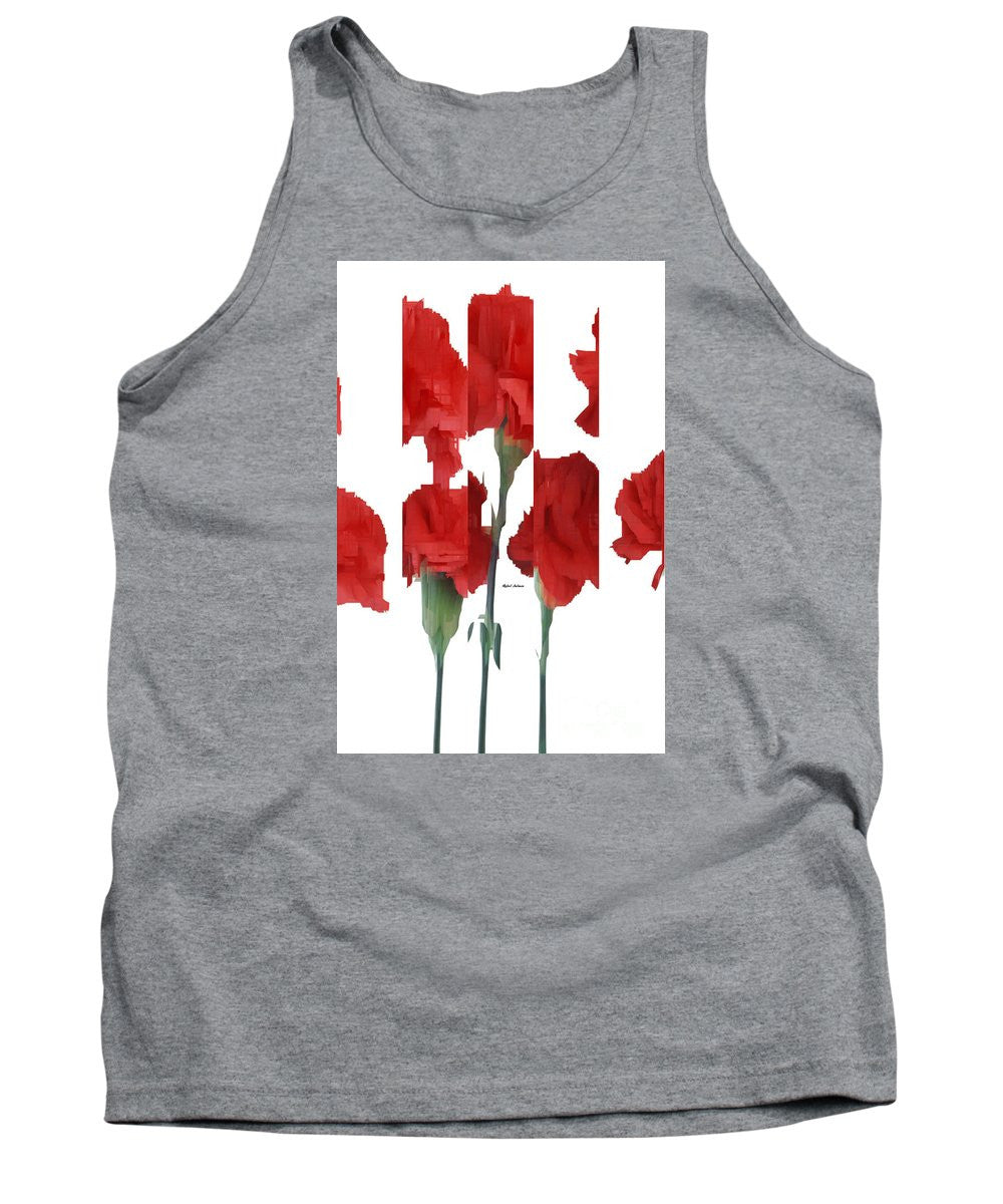 Tank Top - Vertical Flowers