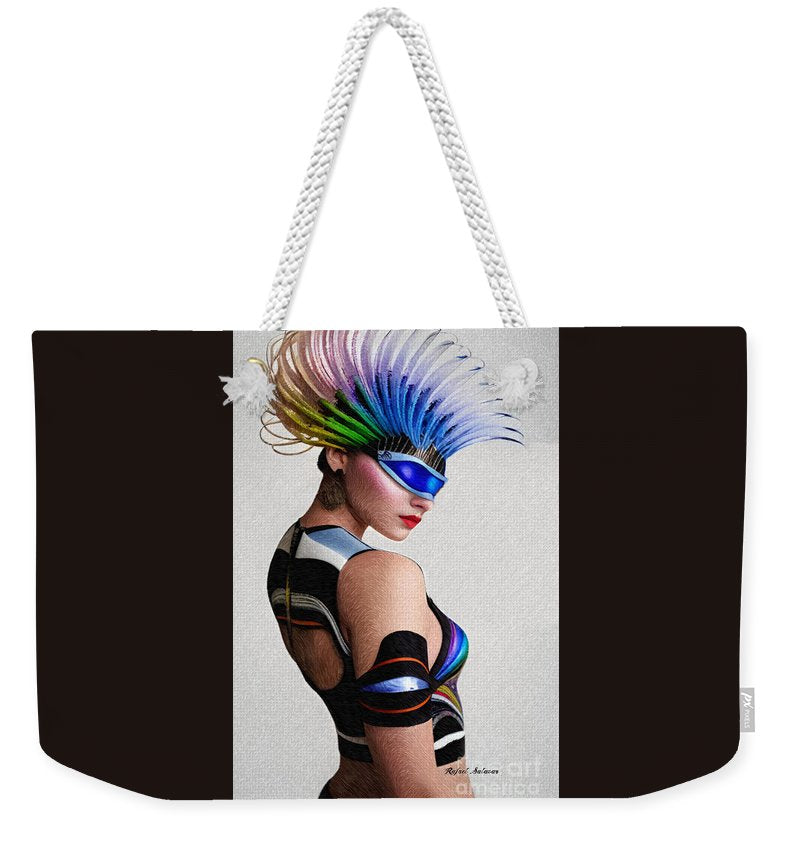 Virtual Reality Punk Rebel - Weekender Tote Bag