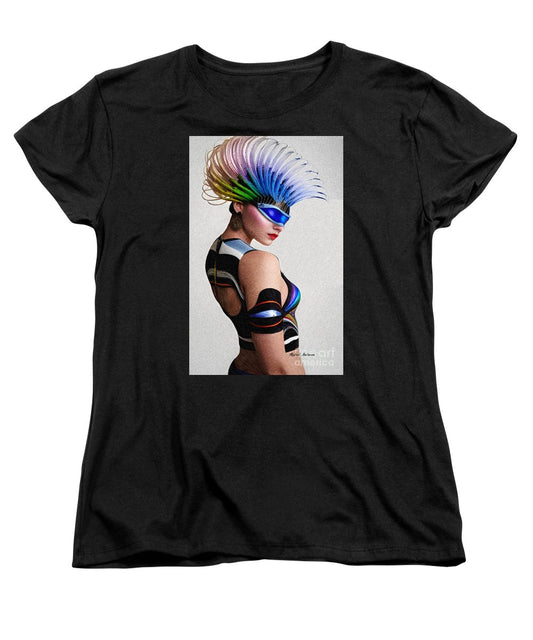 Virtual Reality Punk Rebel - Women's T-Shirt (Standard Fit)