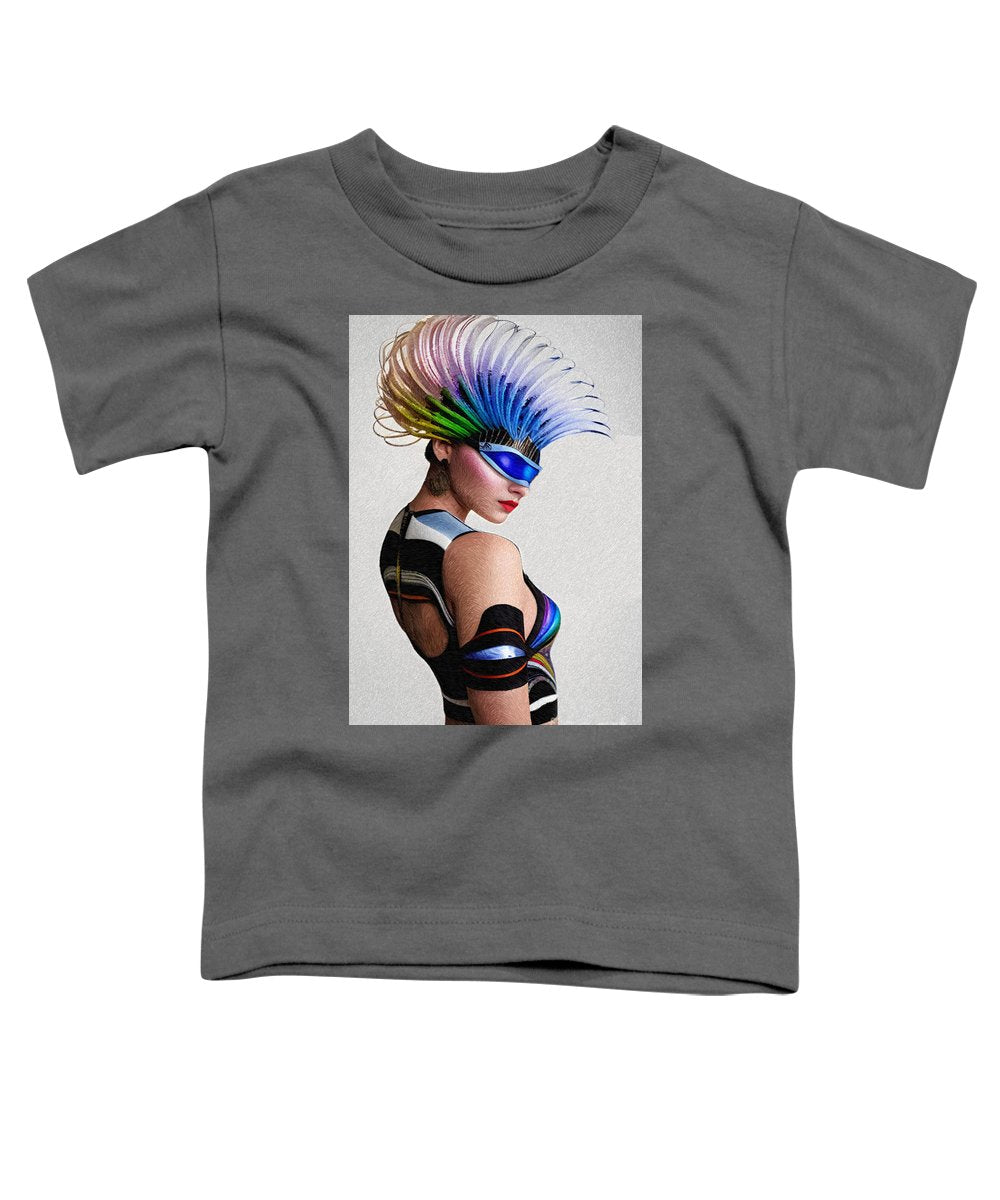 Virtual Reality Punk Rebel - Toddler T-Shirt