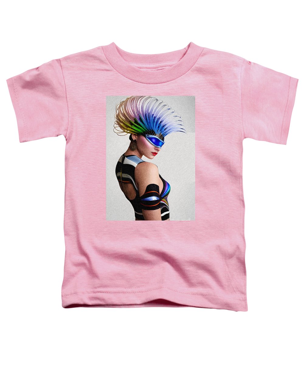 Virtual Reality Punk Rebel - Toddler T-Shirt