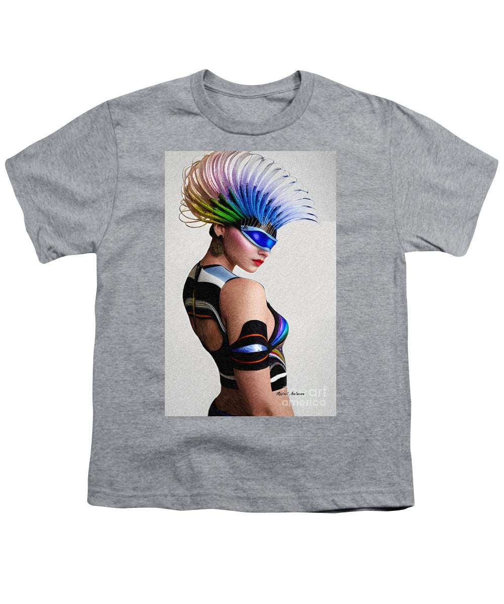 Virtual Reality Punk Rebel - Youth T-Shirt