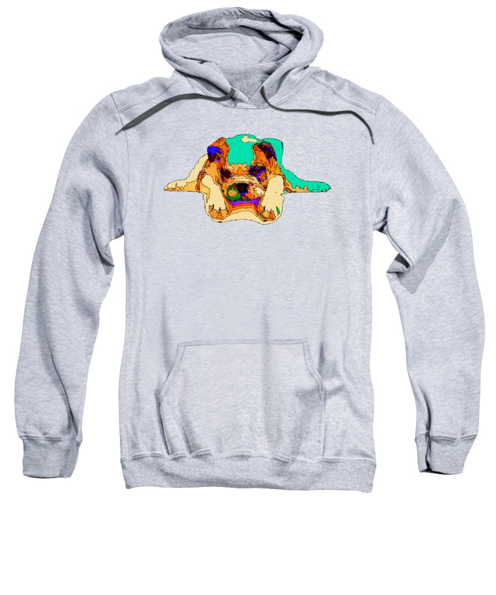 Sweatshirt - Waiting For You. Dog Series