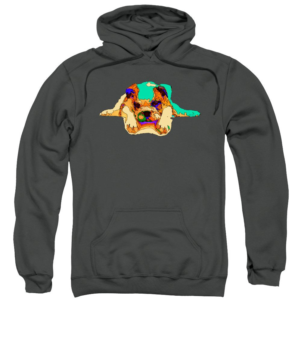 Sweatshirt - Waiting For You. Dog Series