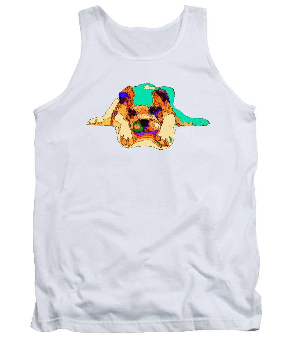 Tank Top - Waiting For You. Dog Series