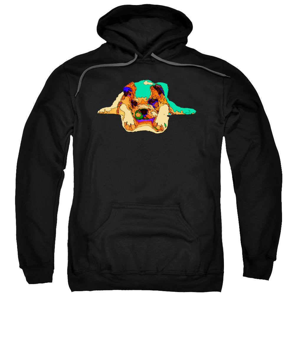 Sweatshirt - Waiting For You. Dog Series