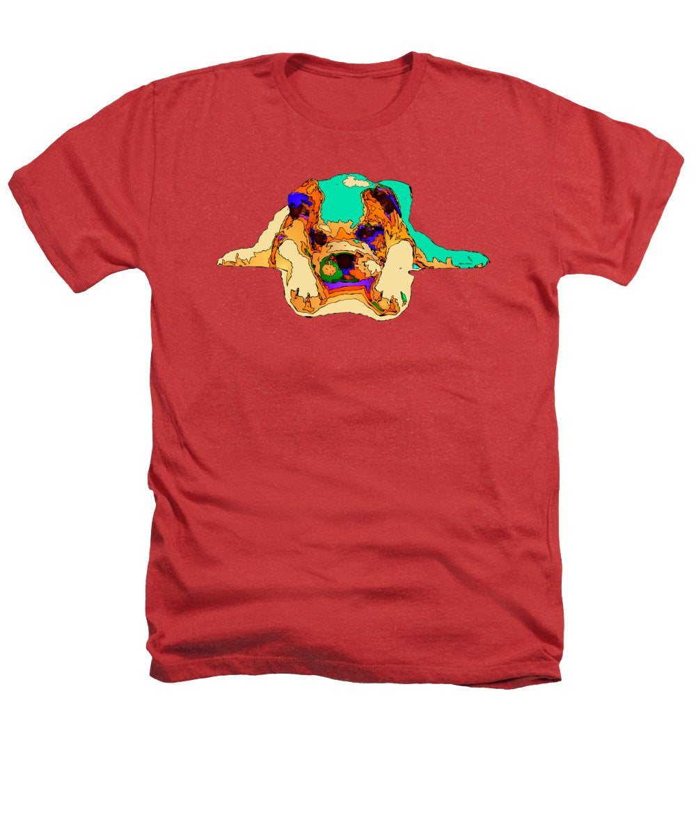 Heathers T-Shirt - Waiting For You. Dog Series