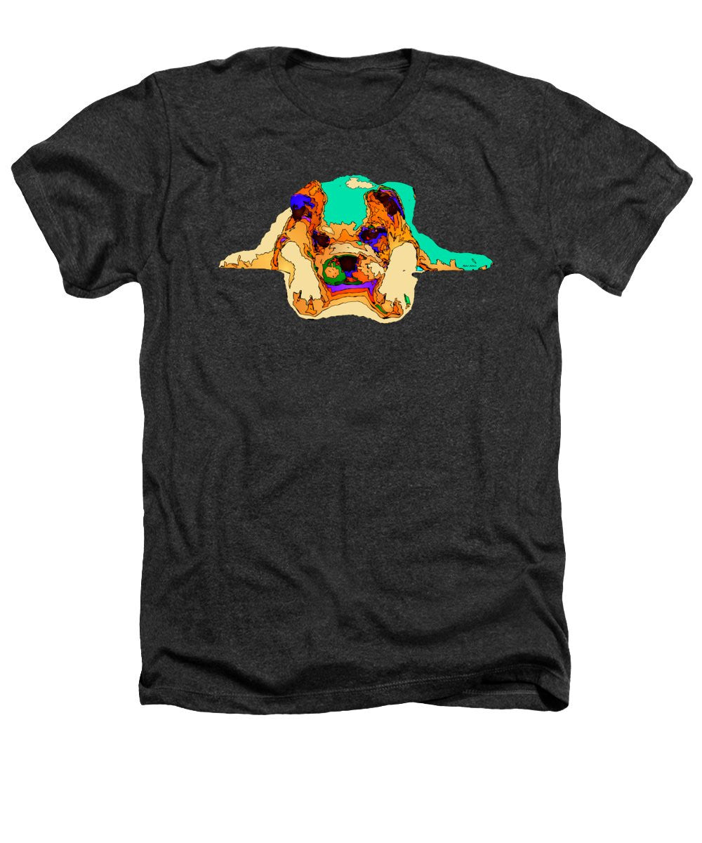 Heathers T-Shirt - Waiting For You. Dog Series