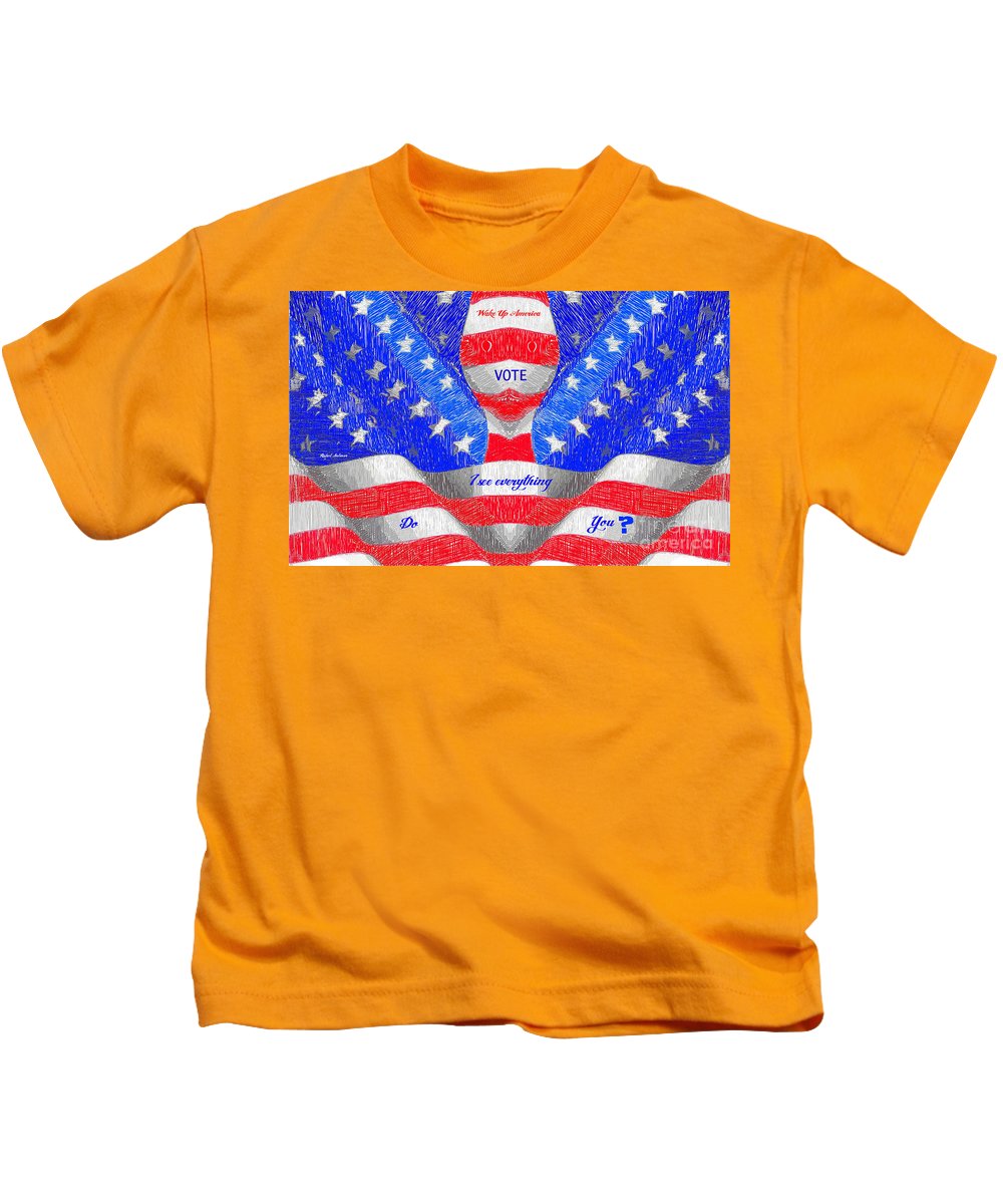 Wake Up America - Kids T-Shirt