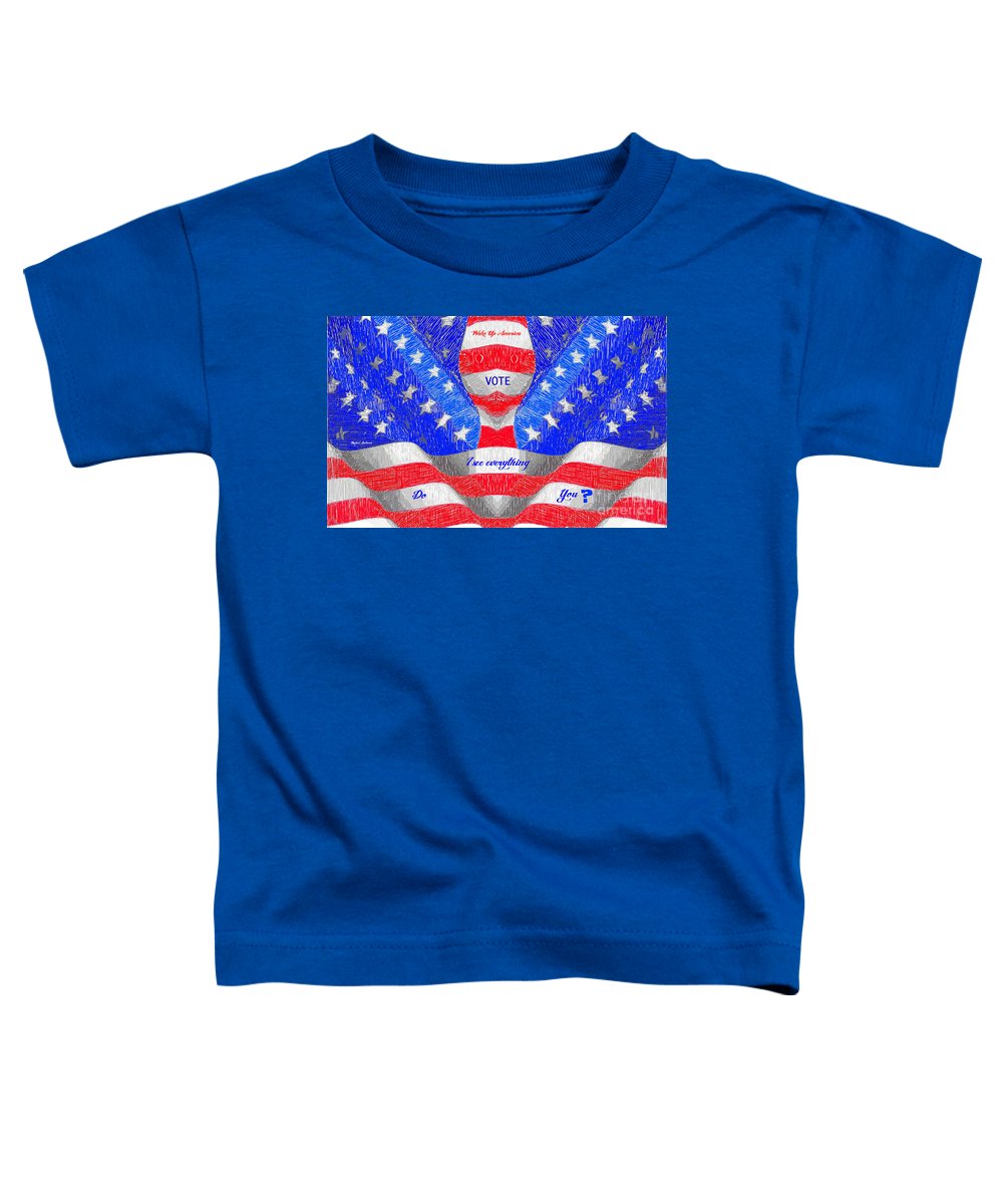 Wake Up America - Toddler T-Shirt