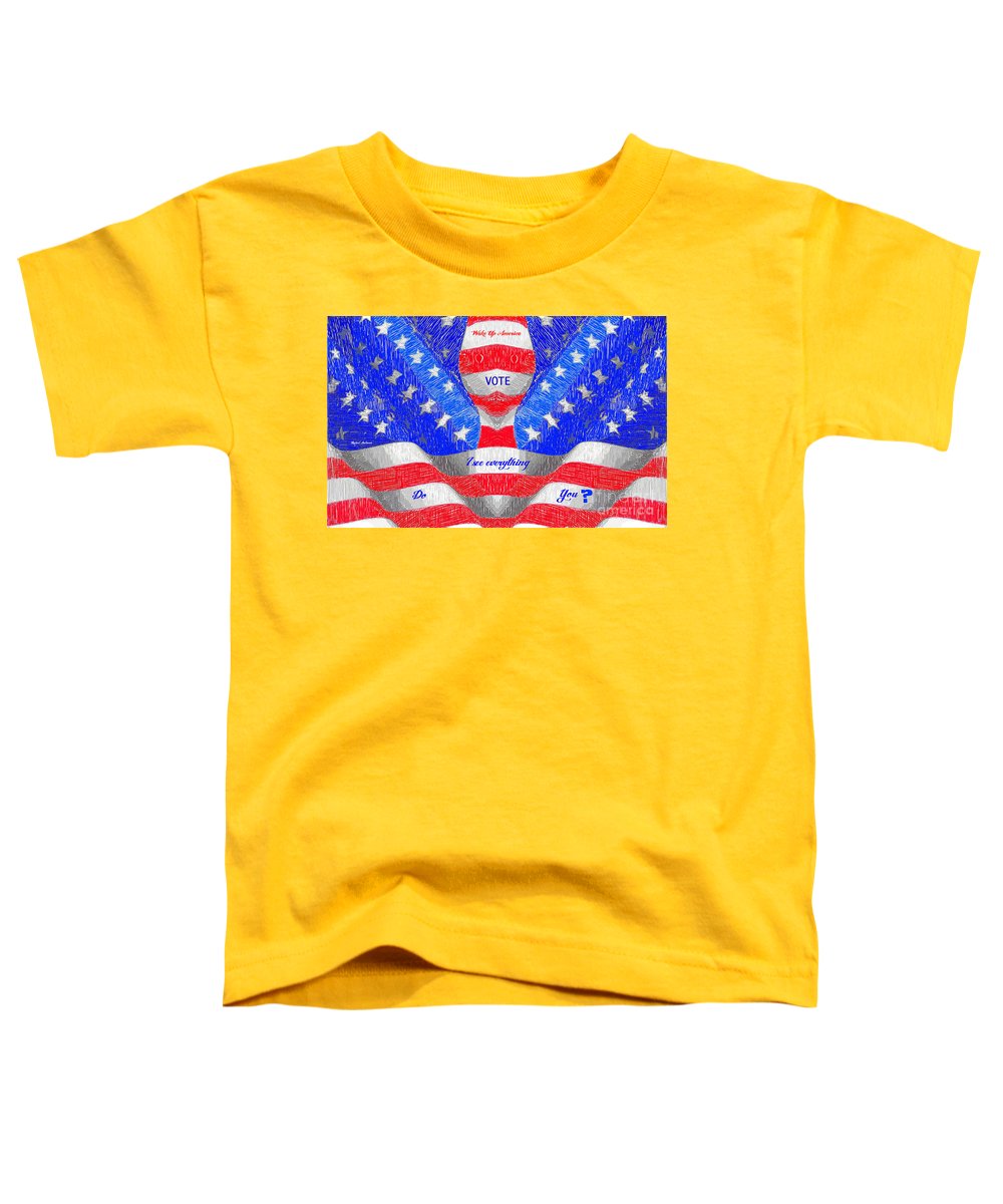 Wake Up America - Toddler T-Shirt