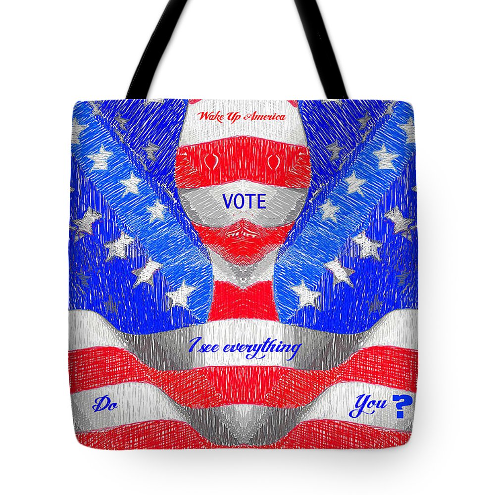 Wake Up America - Tote Bag