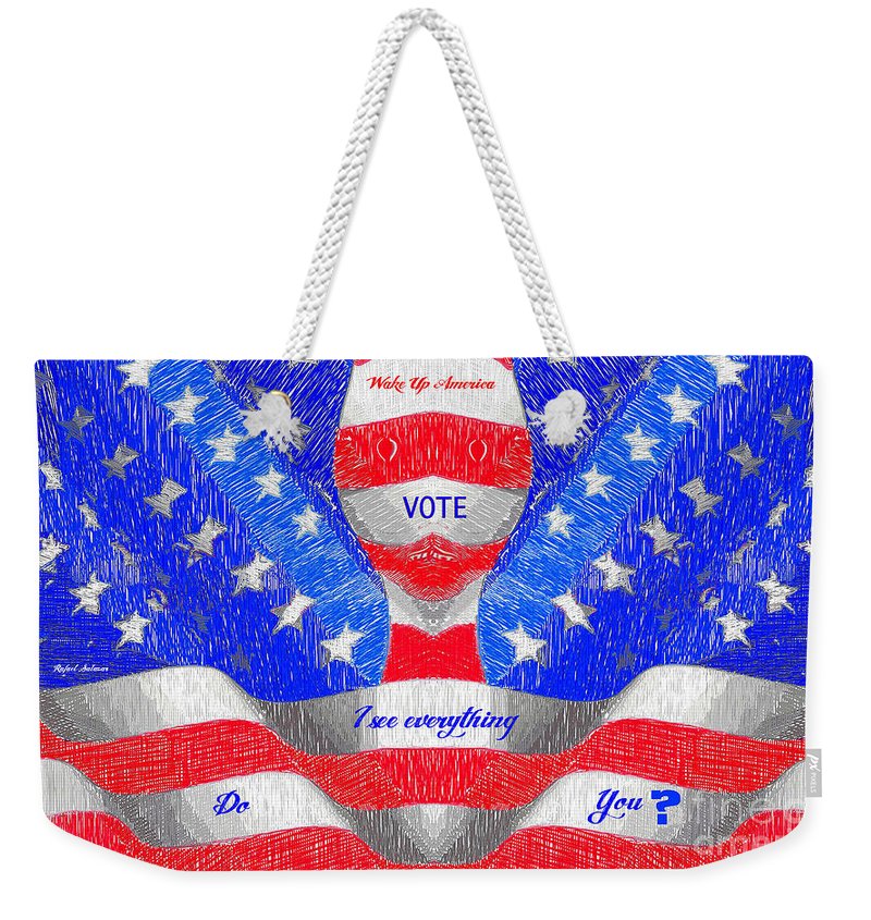 Wake Up America - Weekender Tote Bag