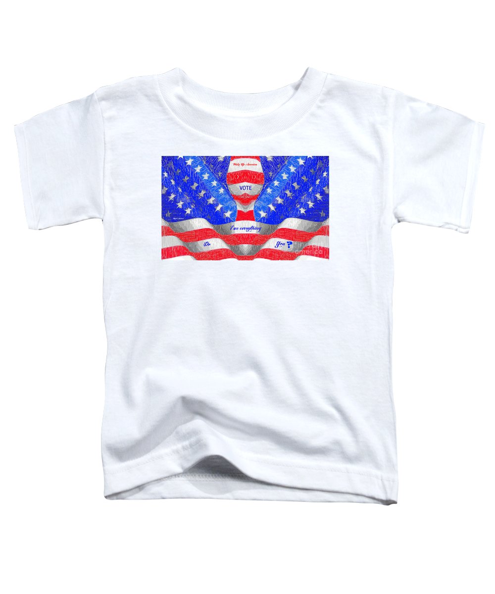 Wake Up America - Toddler T-Shirt