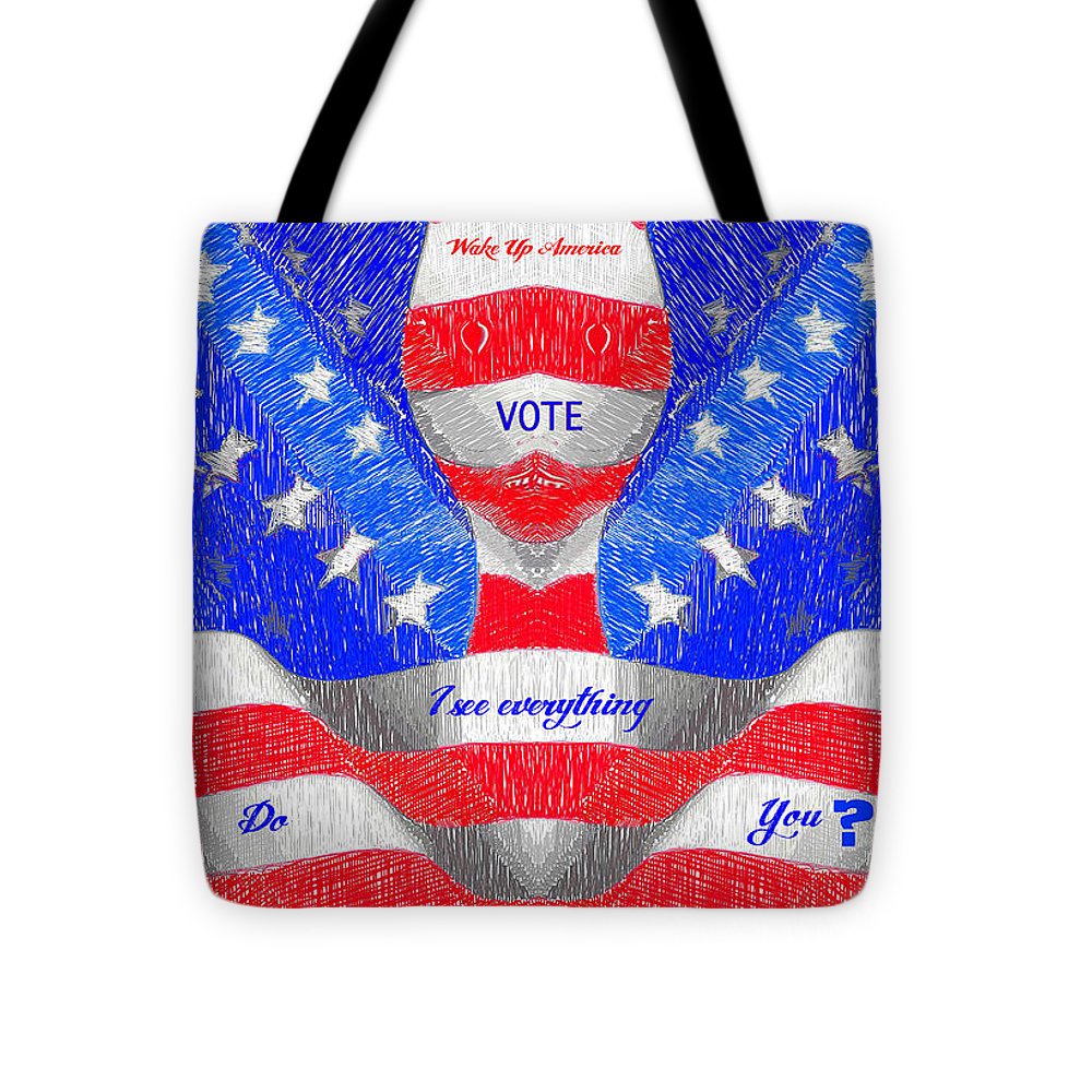 Wake Up America - Tote Bag