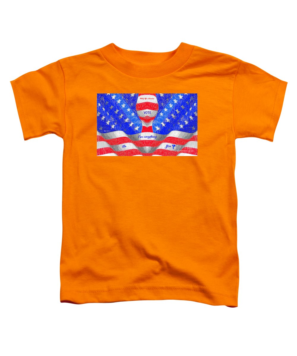 Wake Up America - Toddler T-Shirt