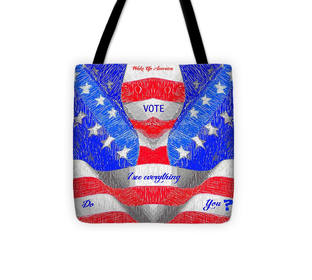 Wake Up America - Tote Bag