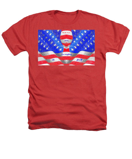 Wake Up America - Heathers T-Shirt