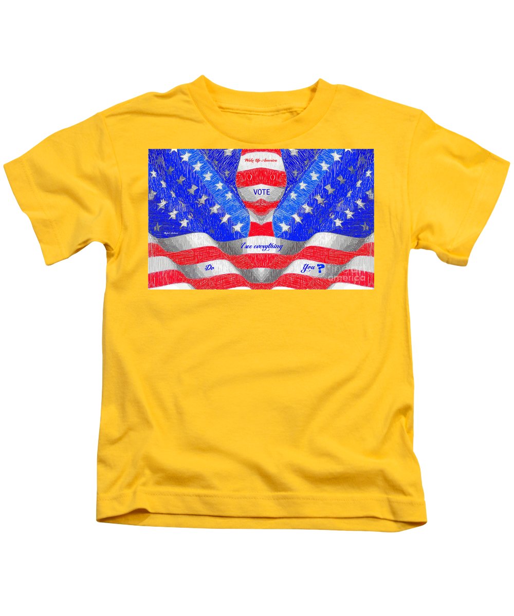 Wake Up America - Kids T-Shirt