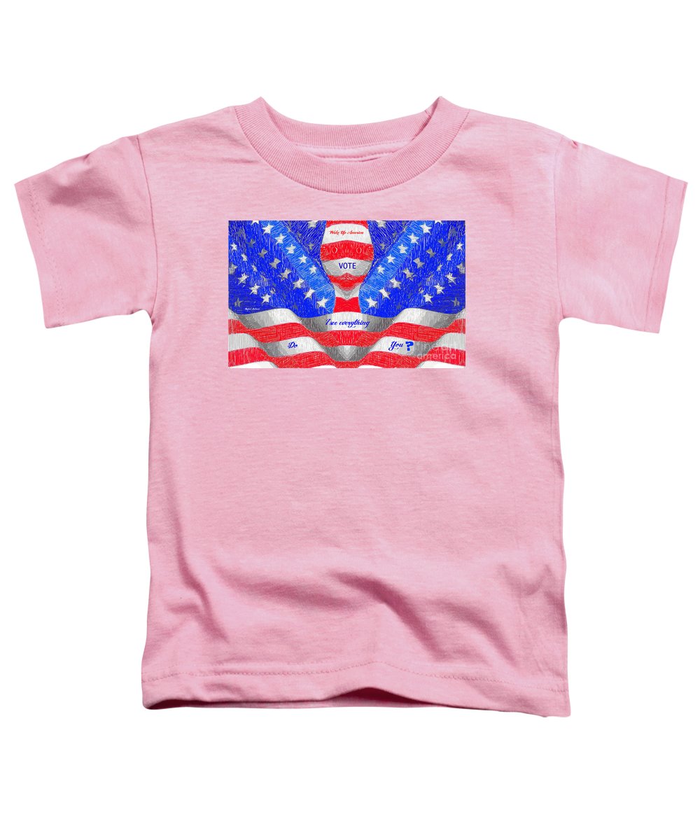 Wake Up America - Toddler T-Shirt