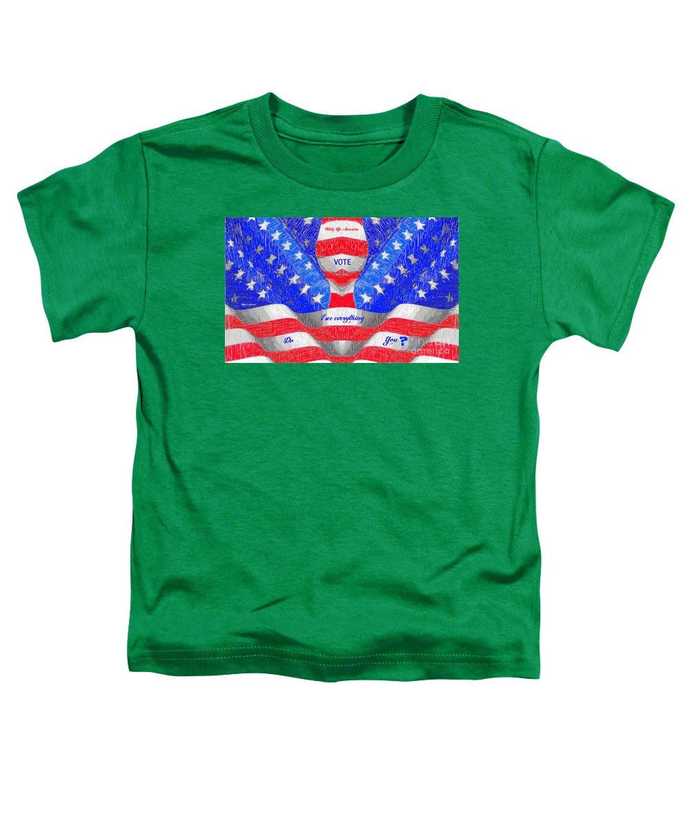 Wake Up America - Toddler T-Shirt