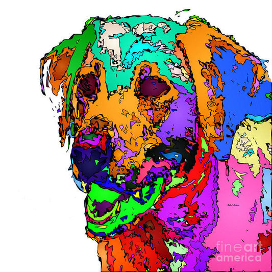 Art Print - Want To Go For A Walk. Pet Series