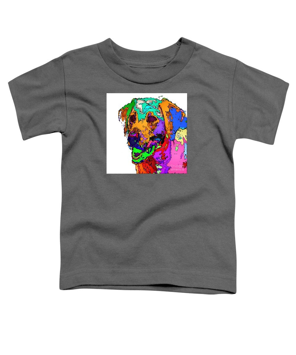 Toddler T-Shirt - Want To Go For A Walk. Pet Series